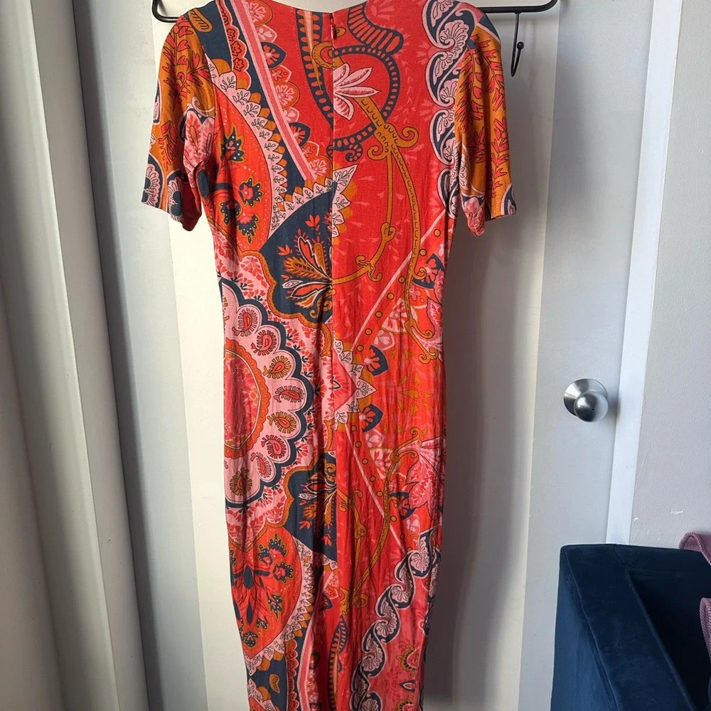 FARM Rio Giannina Knit Midi Dress NWT - Picture 4 of 7